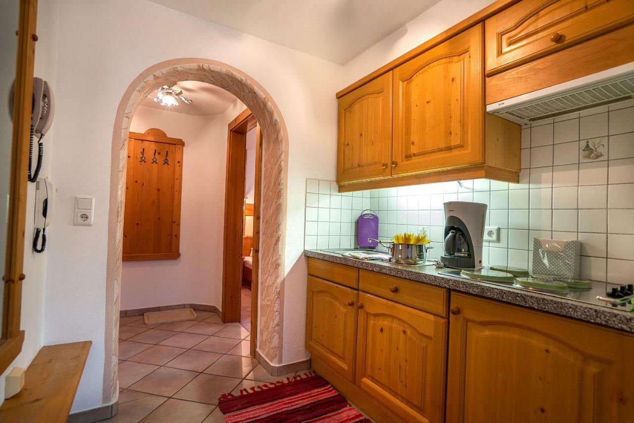 Apartamento Haus Am Waldrand Leutasch Exterior foto